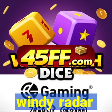 windy radar